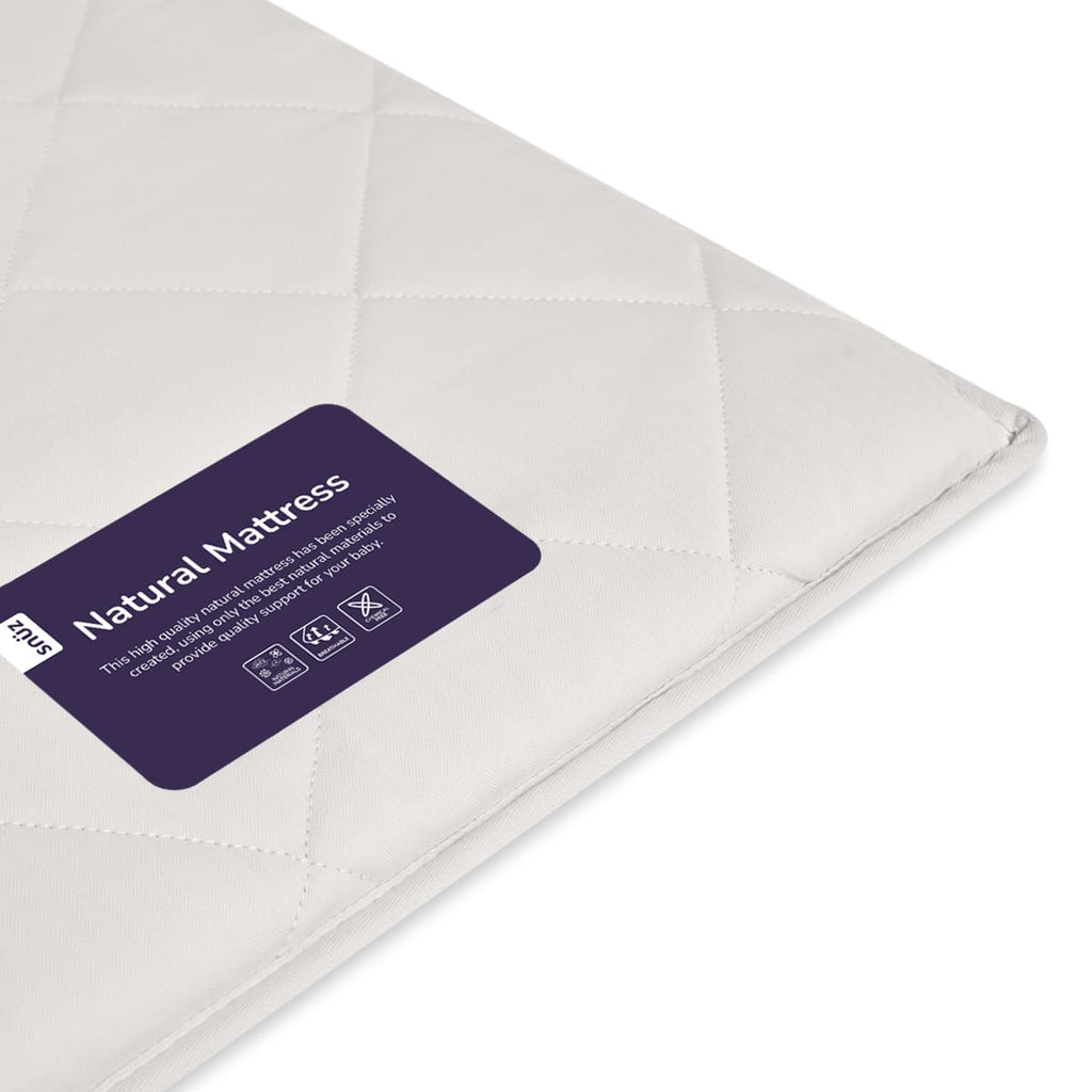 SnuzPod5, SnuzPod3 & SnuzPod Studio Natural Crib Mattress