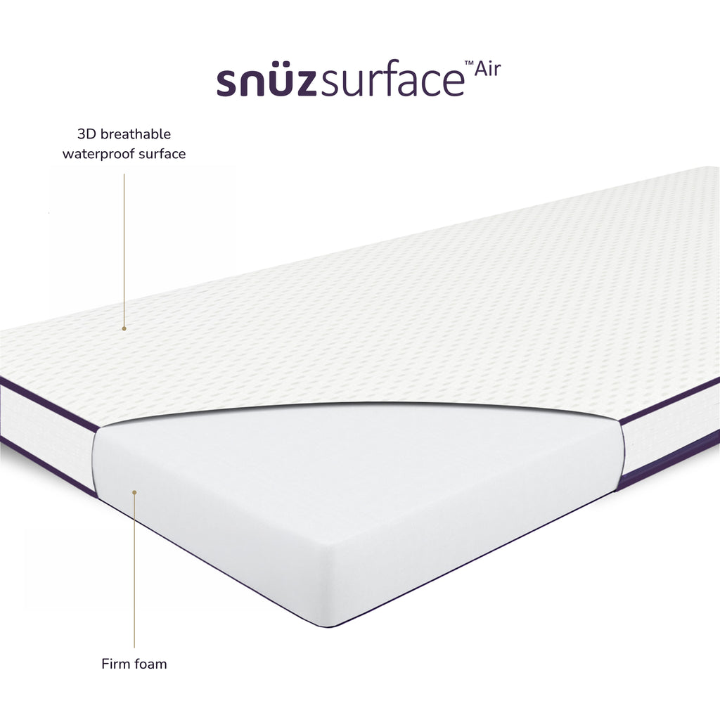 SnuzSurface Duo Dual Sided Cot Bed Mattress 70x140cm