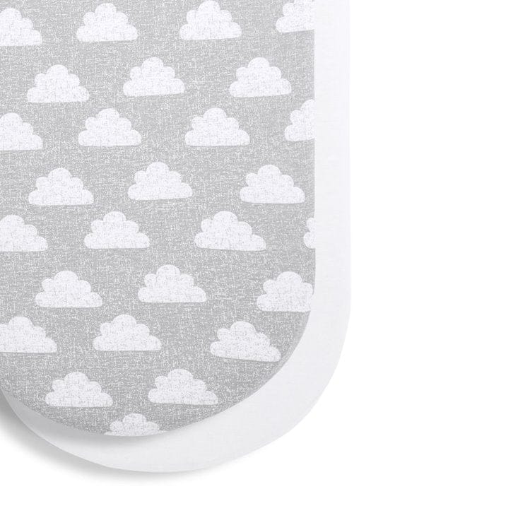 Moses Basket/Pram 2 Pack Fitted Sheets – Cloud Nine
