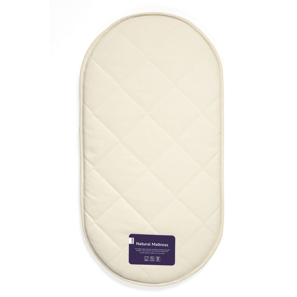 Natural Moses Basket Mattress for SnuzBaskit