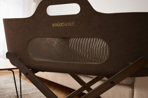 Snuz Moses Baskets Bundles SnuzBaskit Chocolate Moses Basket & Chocolate Stand