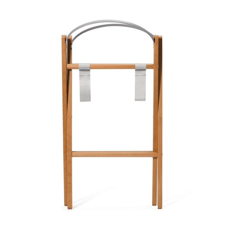 SnuzBaskit Light Grey Moses Basket & Natural Stand