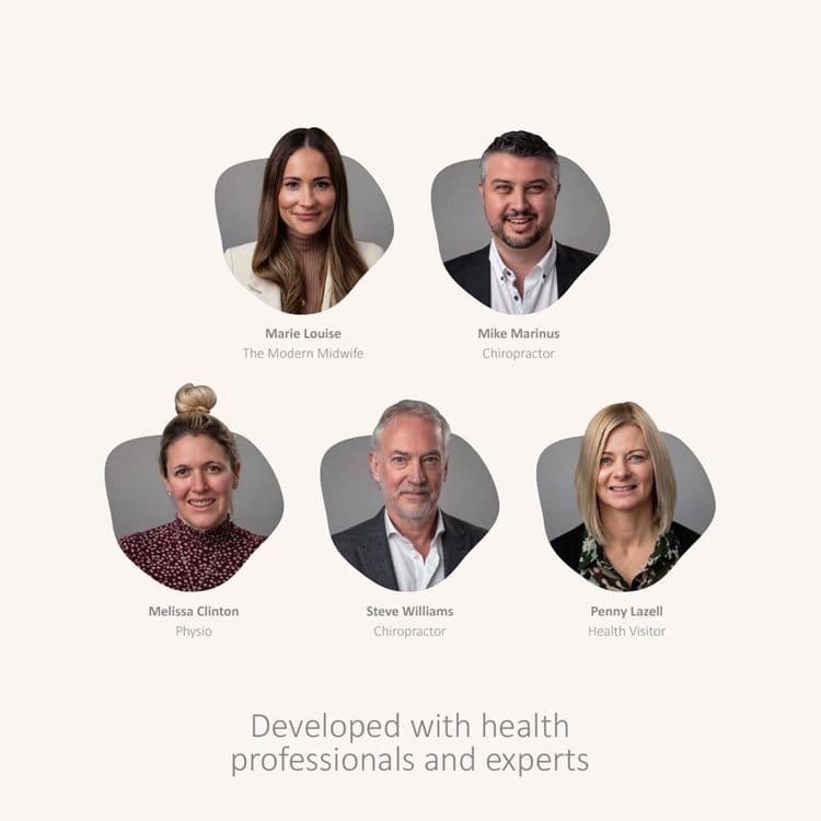 SnuzCurve Pregnancy Support Pillow - White