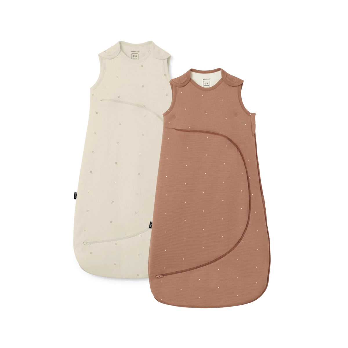 SnuzPouch Blush Dot & Cashmere Cross Twin Pack