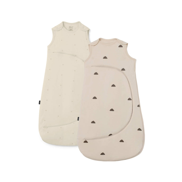 SnuzPouch Sand Cloud & Cashmere Cross - Twin Pack