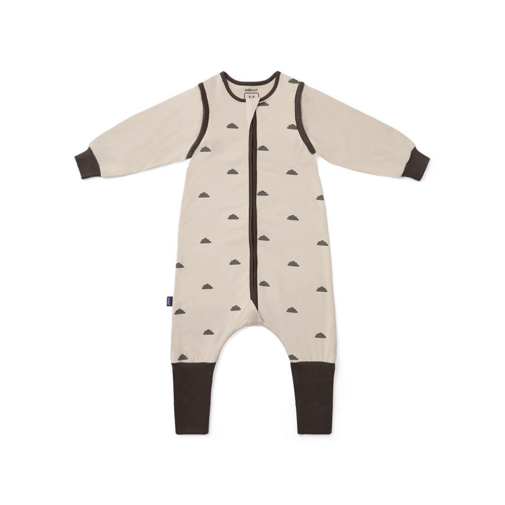 SnuzSuit Toddler Sleepsuit - 1.0 TOG, Sand Cloud