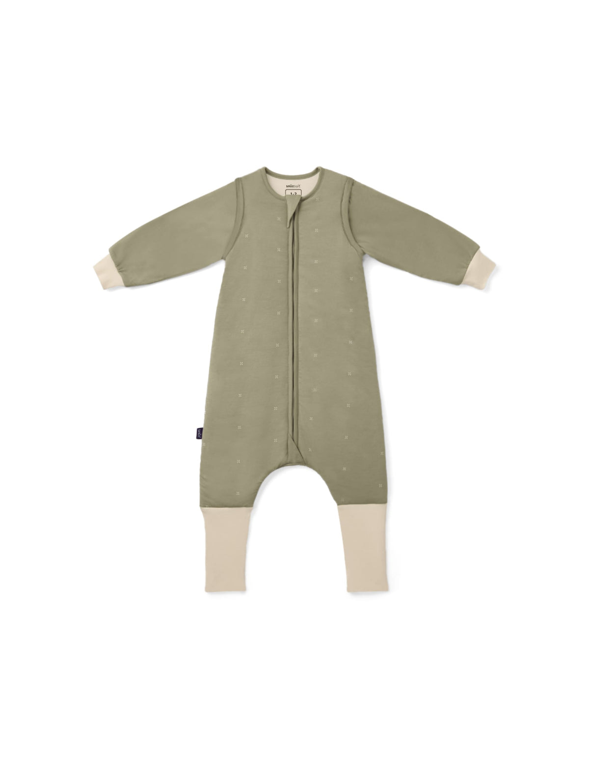 SnuzSuit Sleepsuit 2.5 TOG Sage Cross
