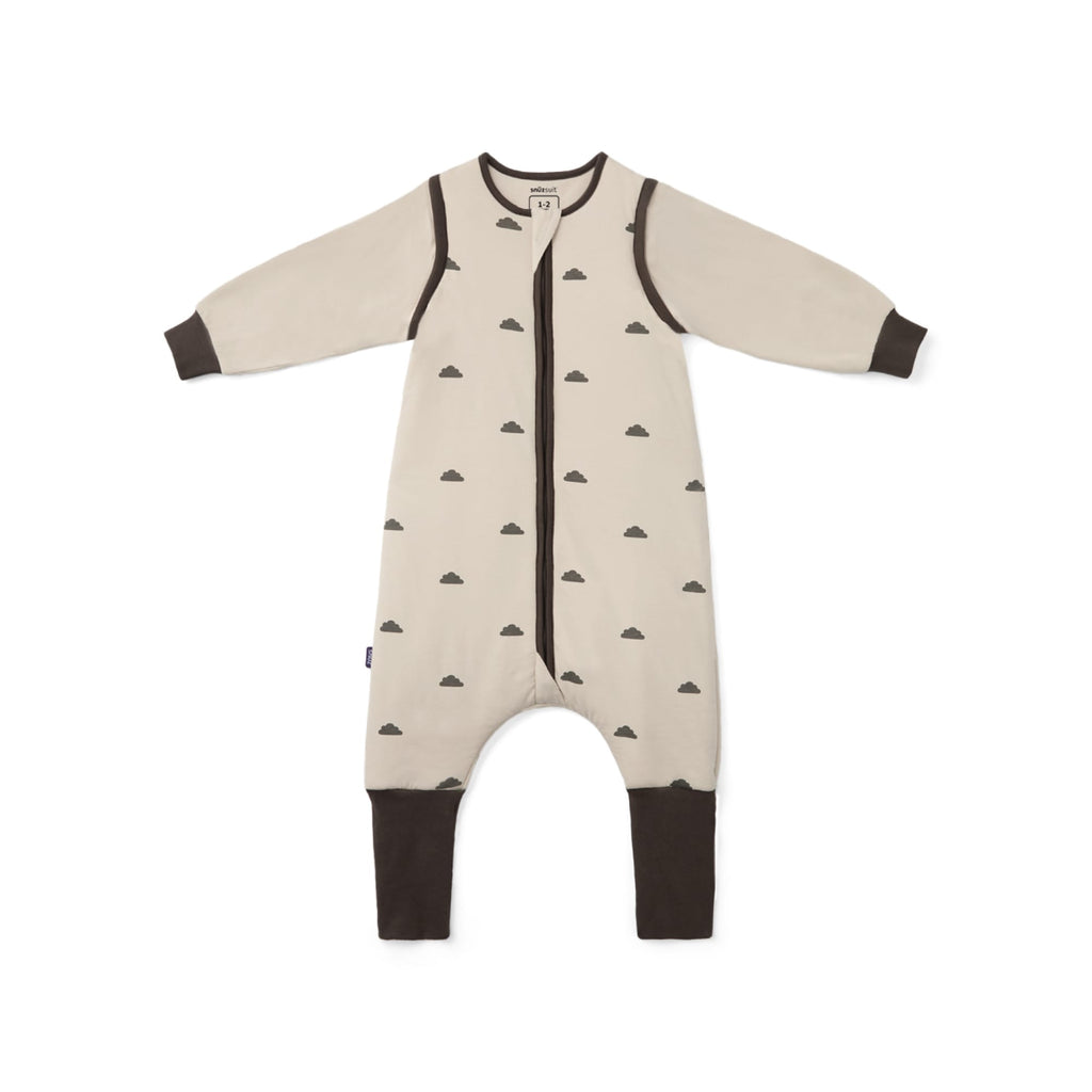 SnuzSuit Toddler Sleepsuit - 2.5 TOG, Sand Cloud