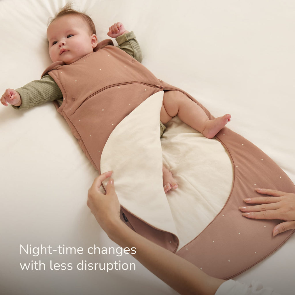 SnuzPouch Sleeping Bag – 2.5 TOG, Blush Dot