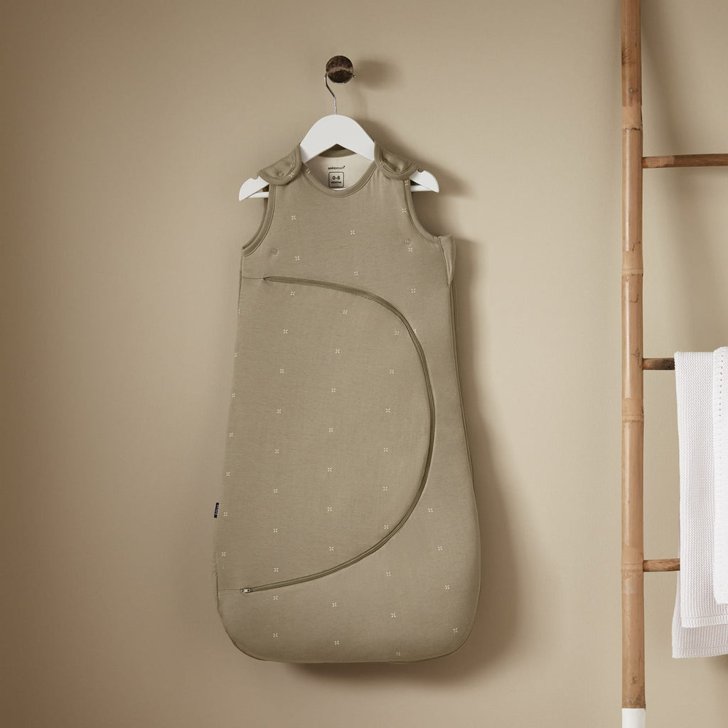 SnuzPouch Sleeping Bag – 1.0 TOG, Sage Cross