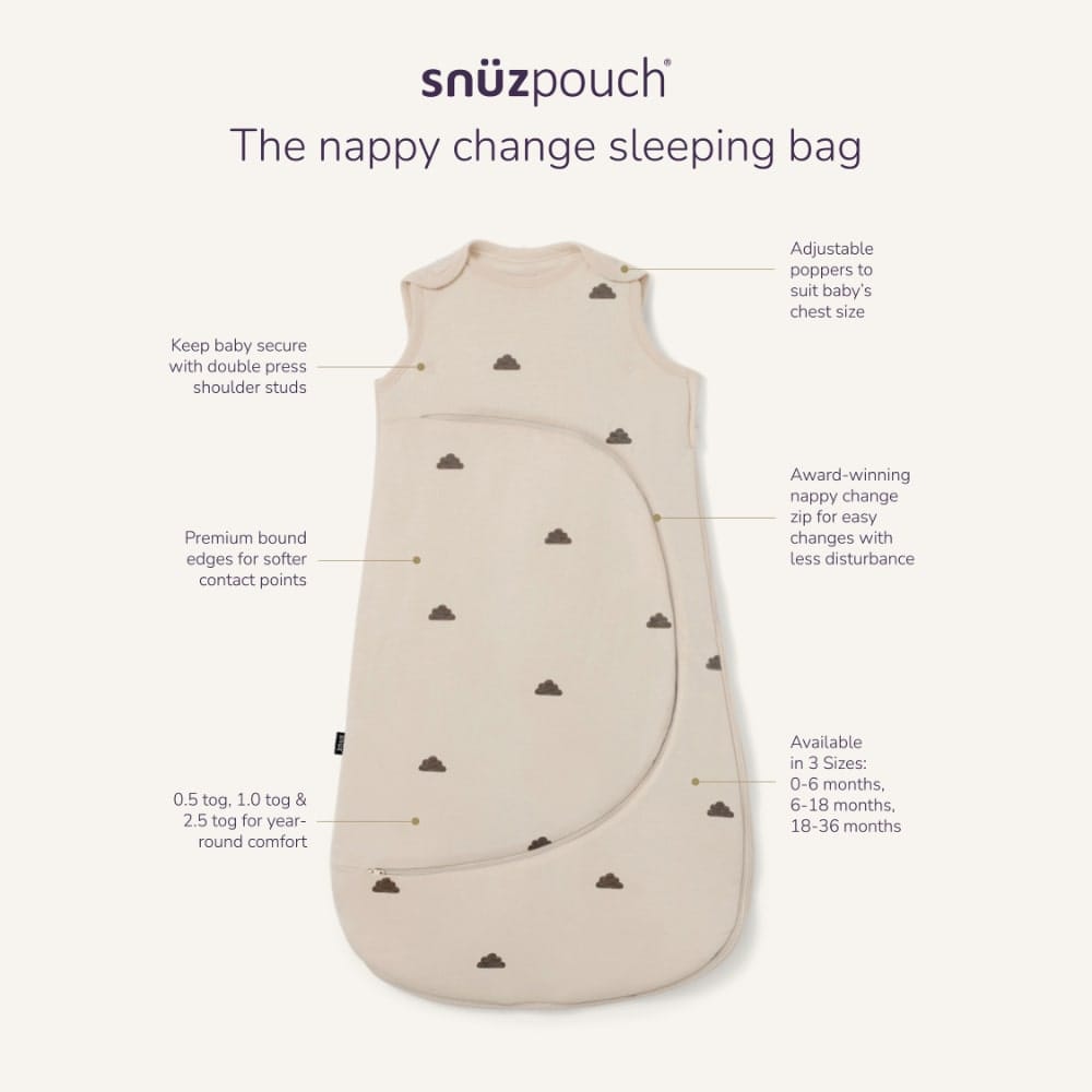 SnuzPouch Sage Cross & Cashmere Cross - Twin Pack