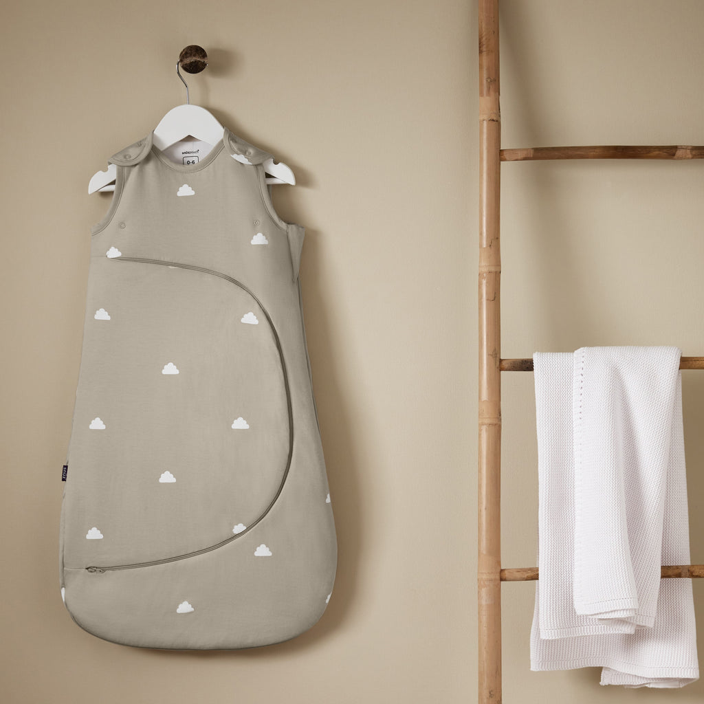SnuzPouch Sleeping Bag – 1.0 TOG, Grey Cloud