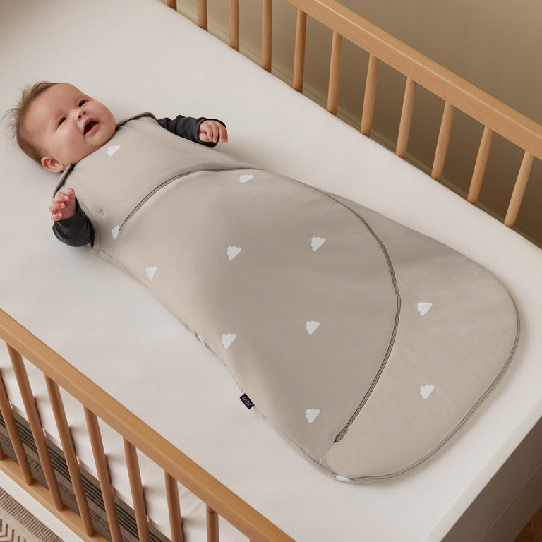 SnuzPouch Sleeping Bag – 1.0 TOG, Grey Cloud