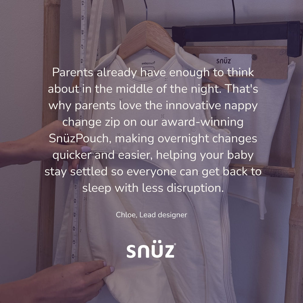 SnuzPouch Sleeping Bag – 2.5 TOG, Sand Cloud