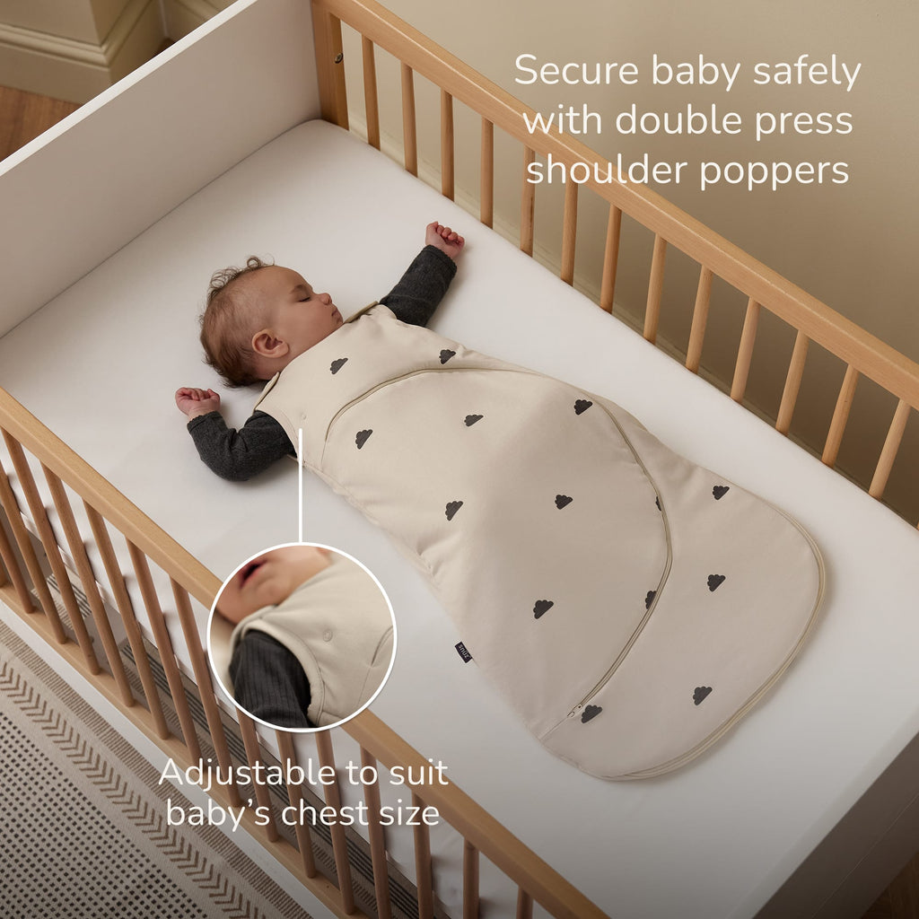 SnuzPouch Sleeping Bag – 2.5 TOG, Sand Cloud