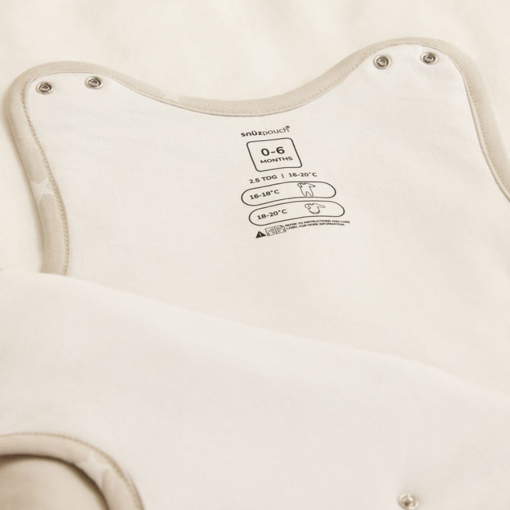 SnuzPouch Sleeping Bag – White Star