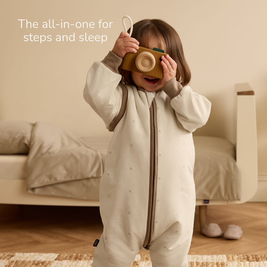 SnuzSuit Toddler Sleepsuit - 1.0 TOG, Cashmere Cross