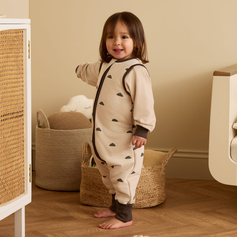 Snuz Sleeping Bags SnuzSuit Toddler Sleepsuit - 1.0 TOG, Sand Cloud