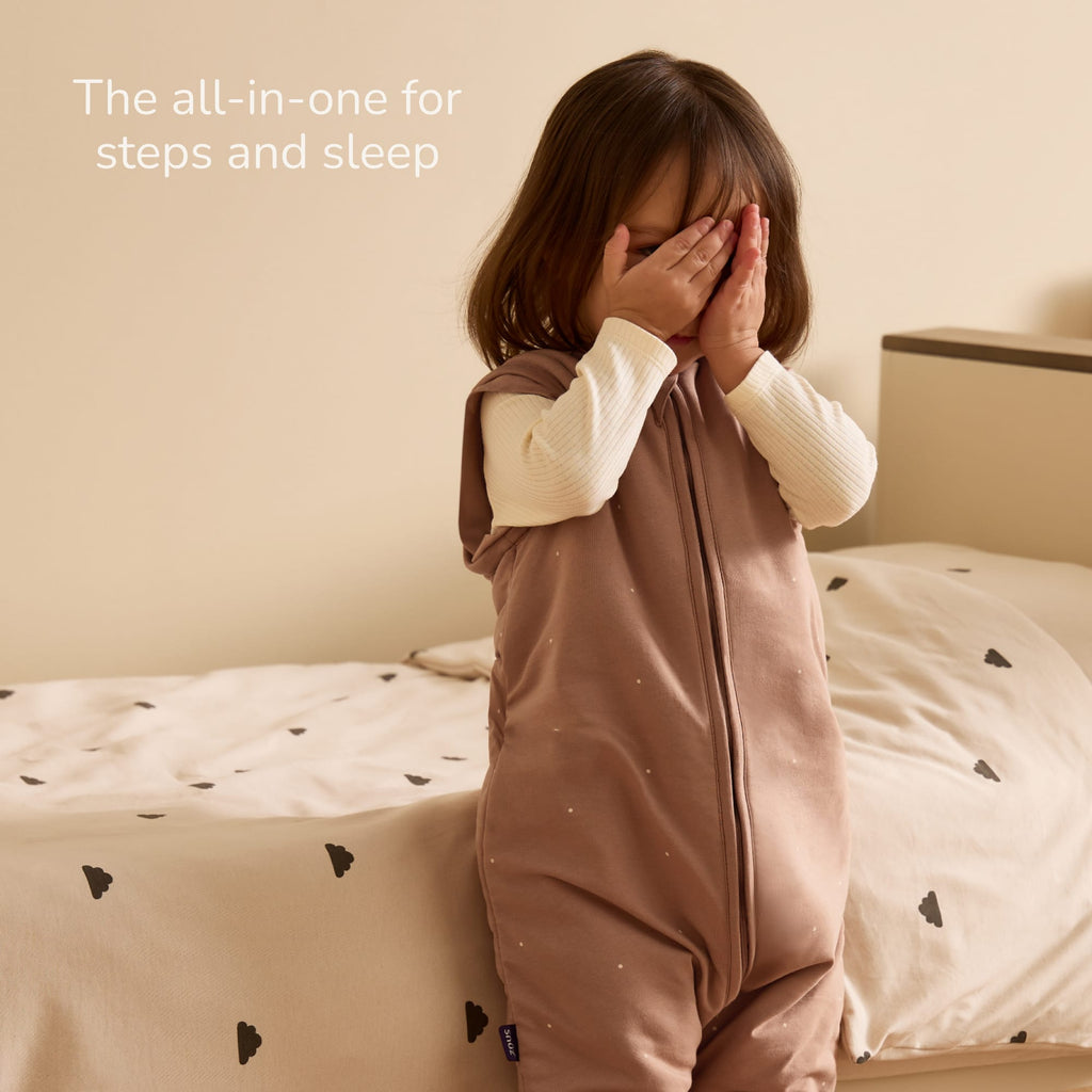 SnuzSuit Toddler Sleepsuit - 1.0 TOG, Blush Dot