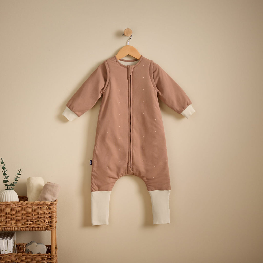 SnuzSuit Toddler Sleepsuit - 1.0 TOG, Blush Dot