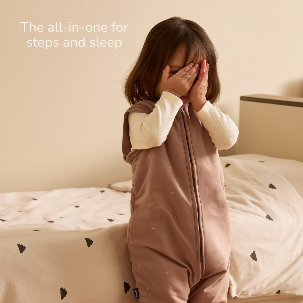 SnuzSuit Toddler Sleepsuit - 2.5 TOG, Blush Dot