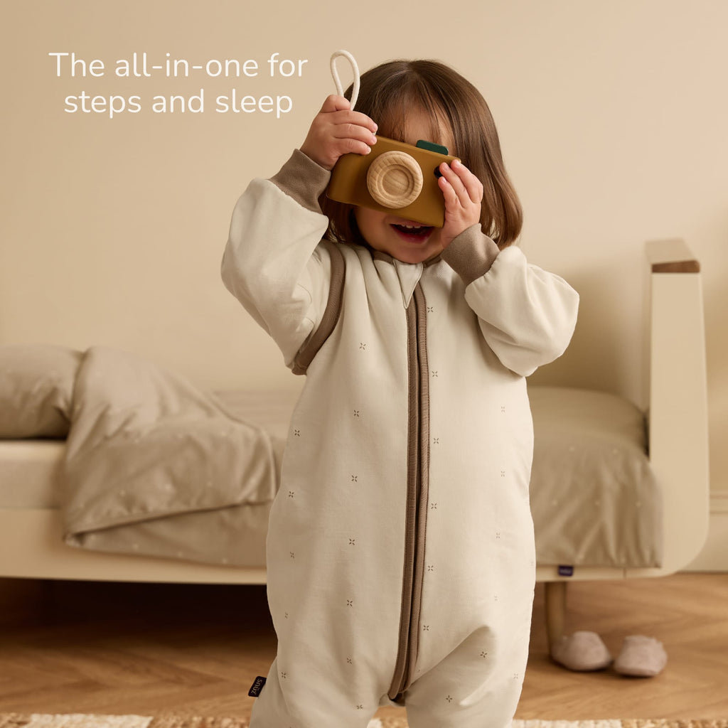SnuzSuit Toddler Sleepsuit - 2.5 TOG, Cashmere Cross