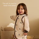 SnuzSuit Toddler Sleepsuit - 2.5 TOG, Sand Cloud