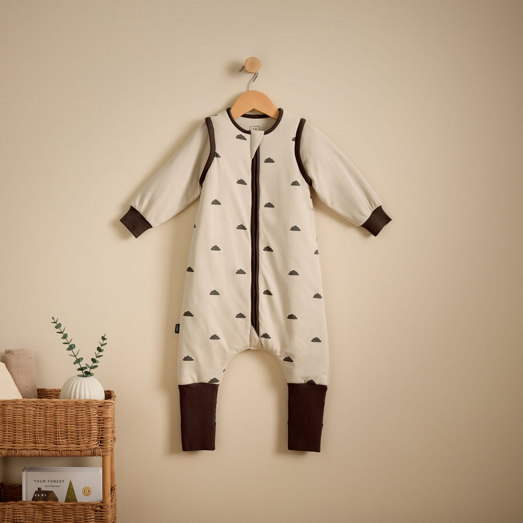 SnuzSuit Toddler Sleepsuit - 2.5 TOG, Sand Cloud