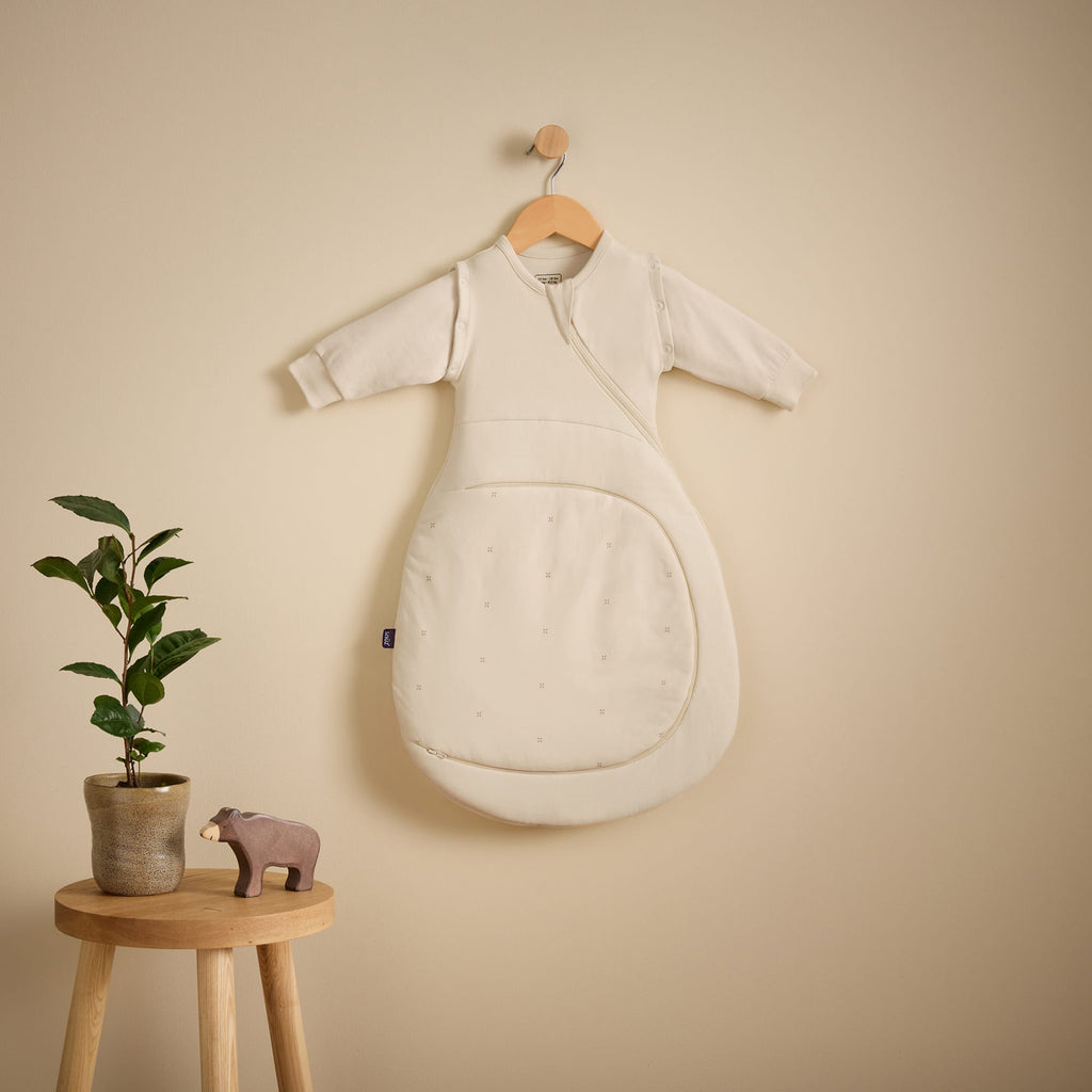 SnuzSwaddle 3-in-1 Newborn Swaddle Bag - 2.5 TOG, Cashmere Cross
