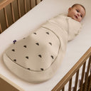 SnuzSwaddle 3-in-1 newborn swaddle bag - 2.5 TOG, Sand Cloud
