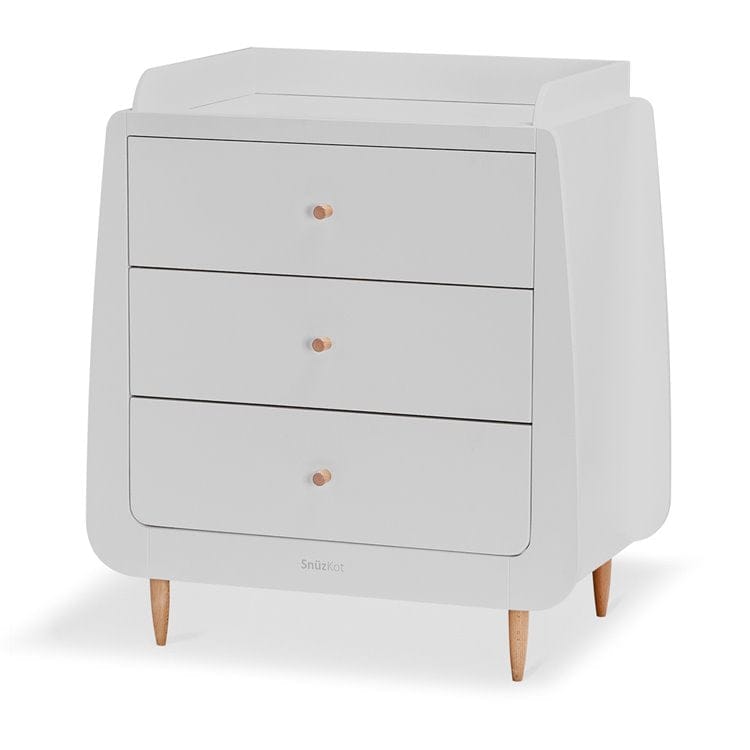 SnuzKot Haze Grey Skandi Changing Unit Natural