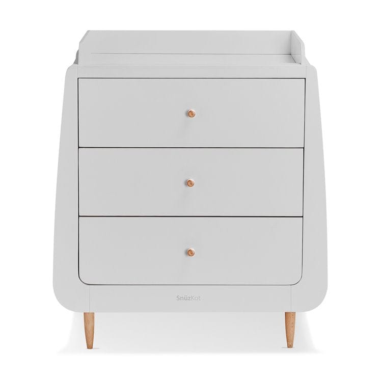 SnuzKot Haze Grey Skandi Changing Unit Natural
