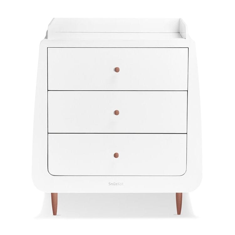 SnuzKot Skandi Changing Unit Metallics Rose Gold