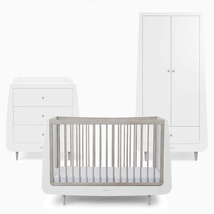 SnuzKot Wardrobe Skandi 'Silver Birch'