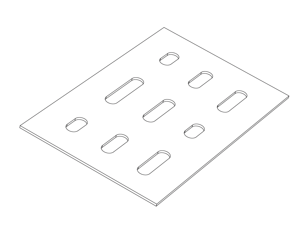 Snuzpod 3 Part D - Bassinet Mattress Base x 1