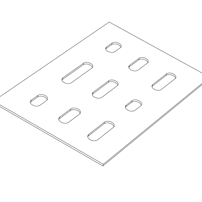 Snuzpod 3 Part D - Bassinet Mattress Base x 1