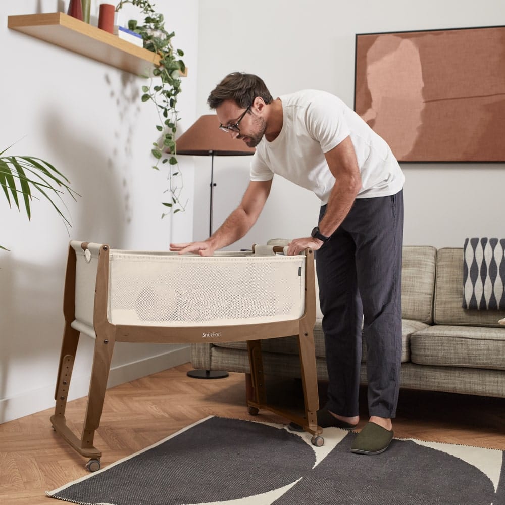 SnuzPod Studio Bedside Crib Rio