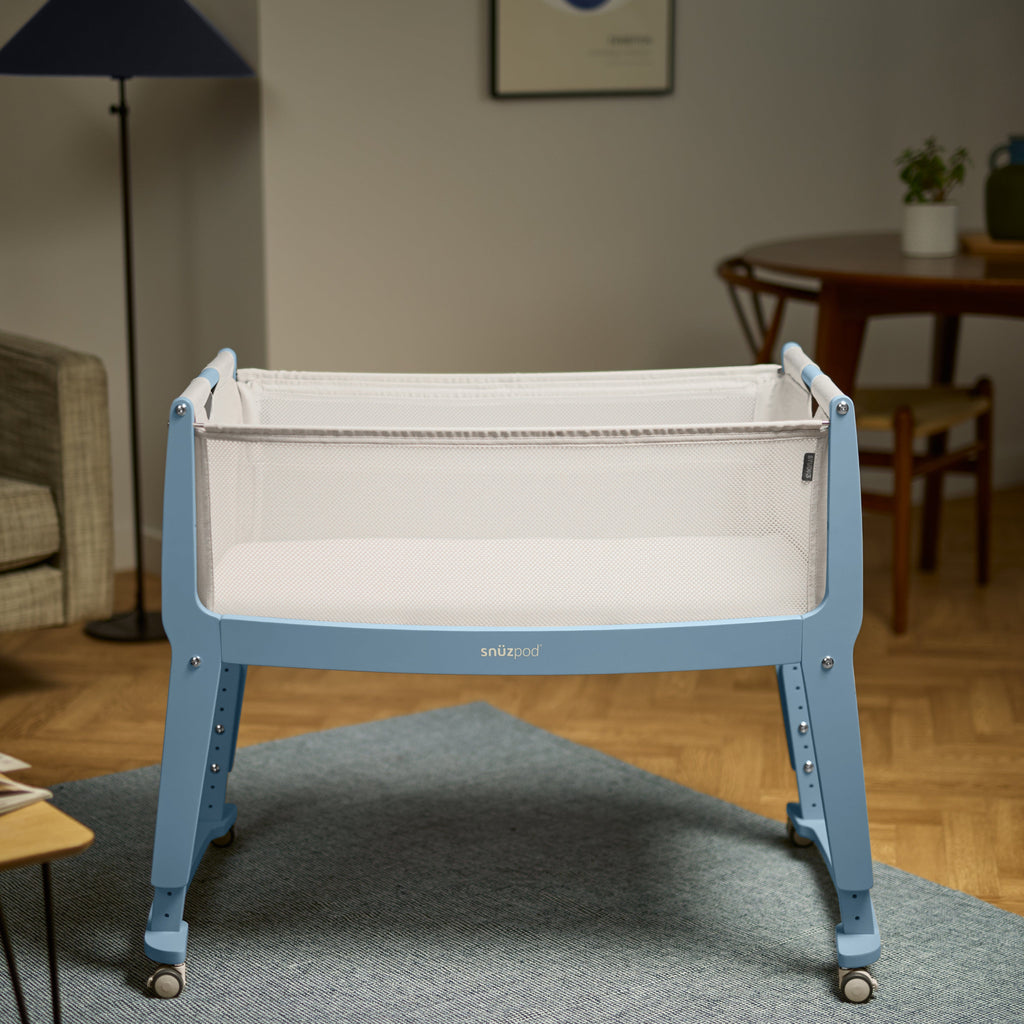 SnuzPod Studio Bedside Crib Santorini