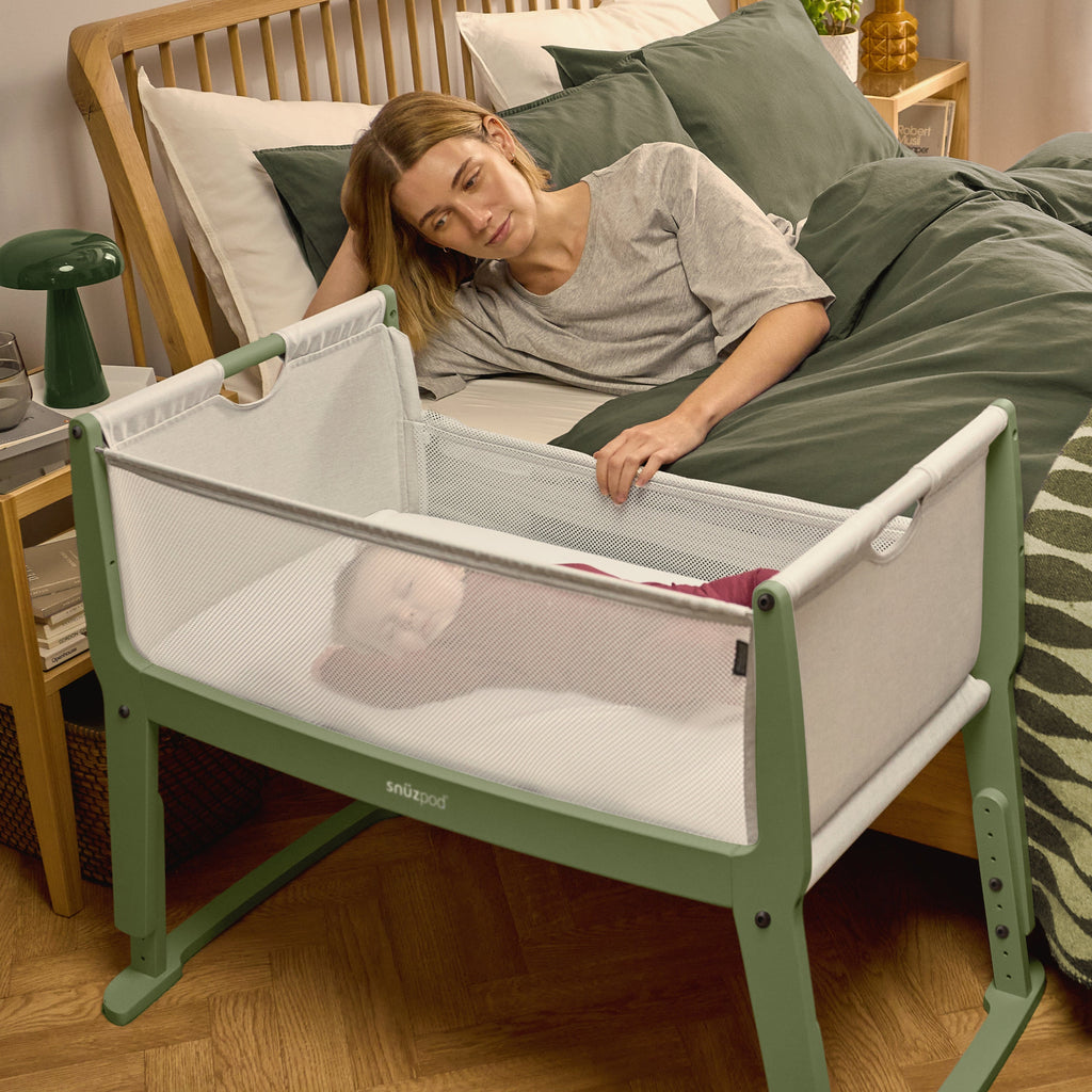 Snus Pod Snüz | SnuzPod Studio Bedside Crib Tokyo & Snuz