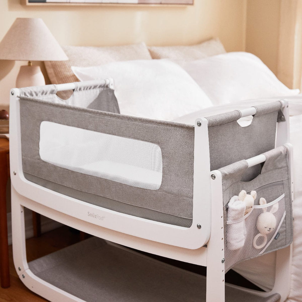 SnuzPod4 Bedside Crib Bundle - Dusk