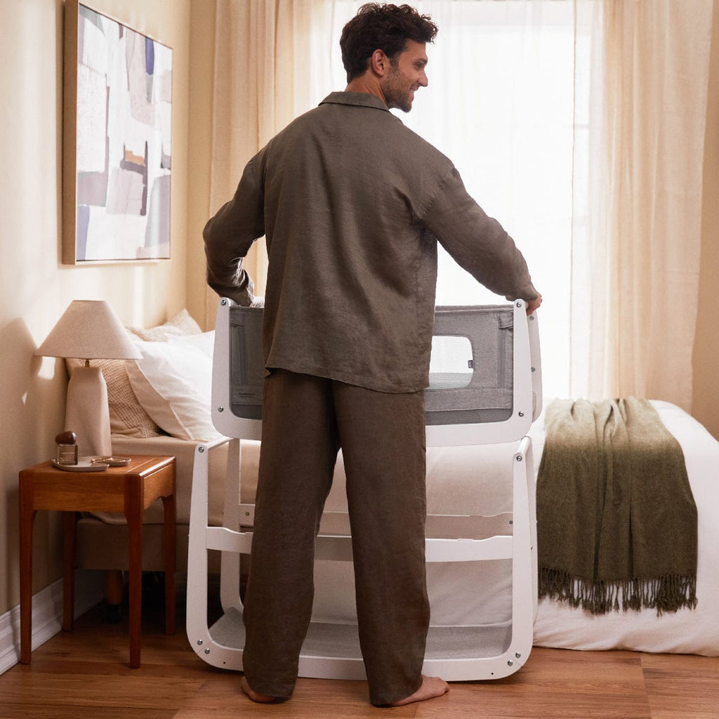 SnuzPod4 Bedside Crib Bundle - Dusk