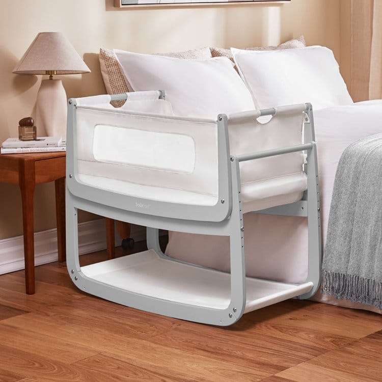 SnuzPod4 Bedside Crib Dove