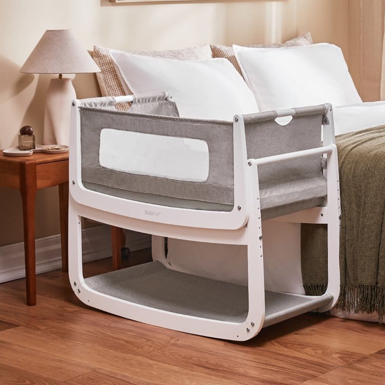 SnuzPod4 Bedside Crib Dusk