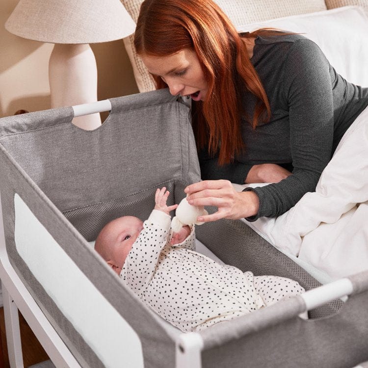 SnuzPod4 Bedside Crib Dusk