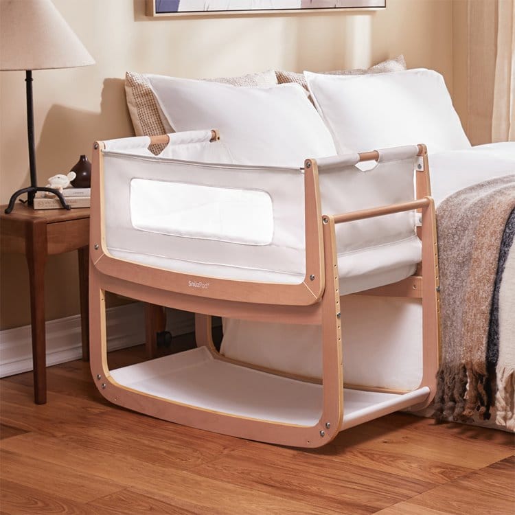 Snuz SnuzPod4 SnuzPod4 Bedside Crib Natural
