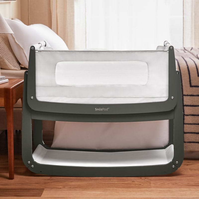SnuzPod4 Bedside Crib Sage