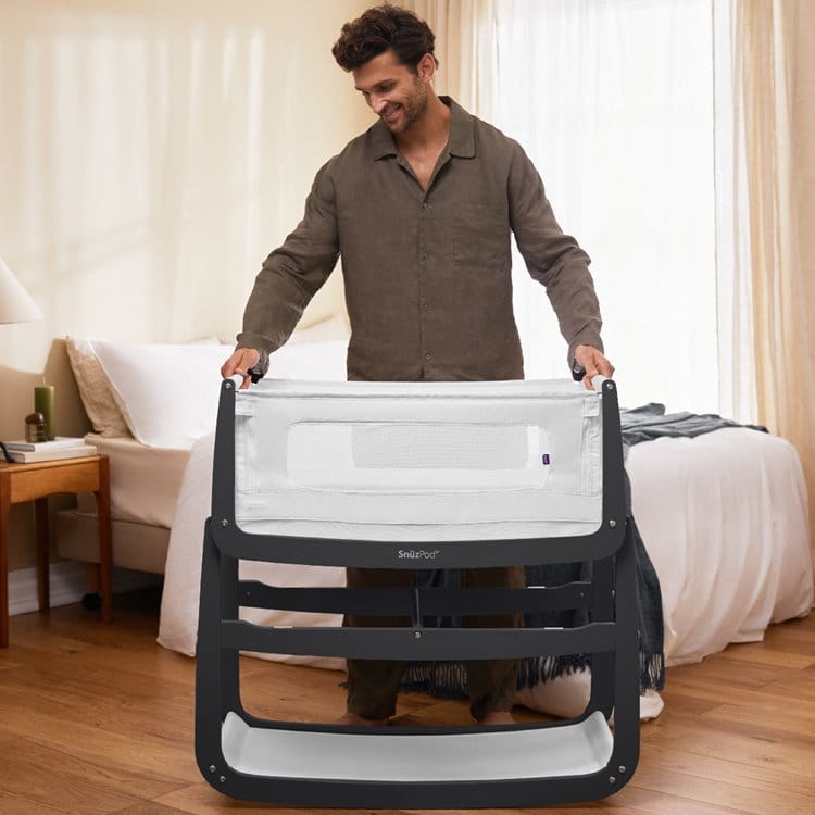 Snuz SnuzPod4 SnuzPod4 Bedside Crib Slate