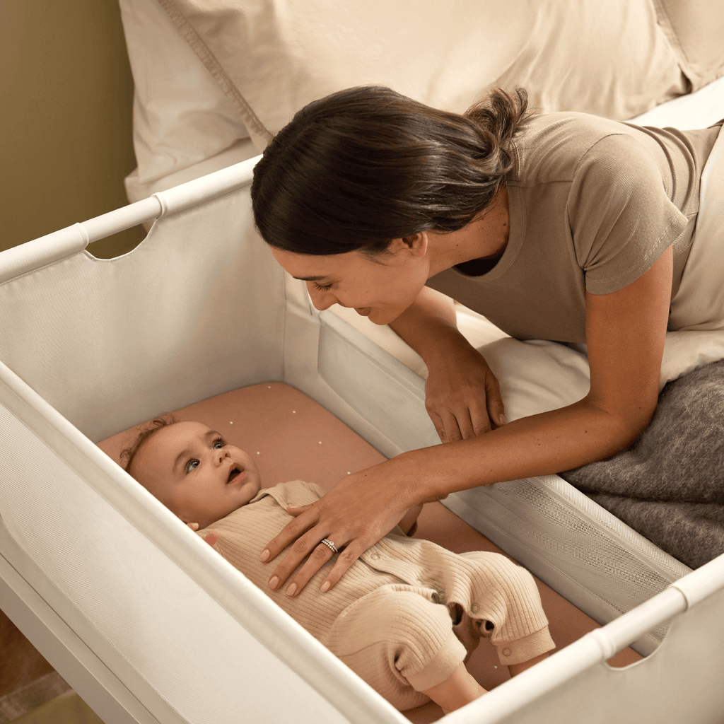 SnuzPod5 Bedside Crib Cashmere
