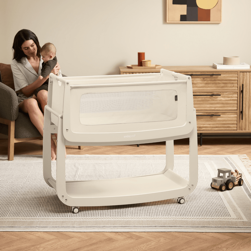 SnuzPod5 Bedside Crib Cashmere