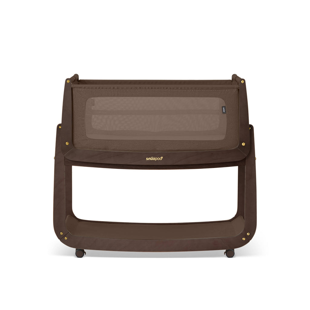 SnuzPod5 Bedside Crib Chocolate